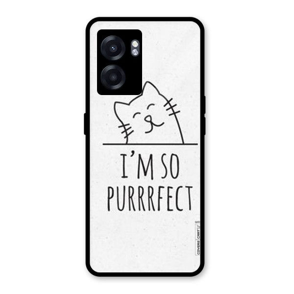 So Purrfect Glass Back Case for Oppo K10 (5G)