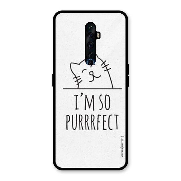 So Purrfect Glass Back Case for Oppo Reno2 Z