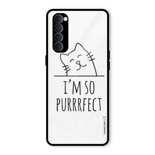 So Purrfect Glass Back Case for Oppo Reno4 Pro