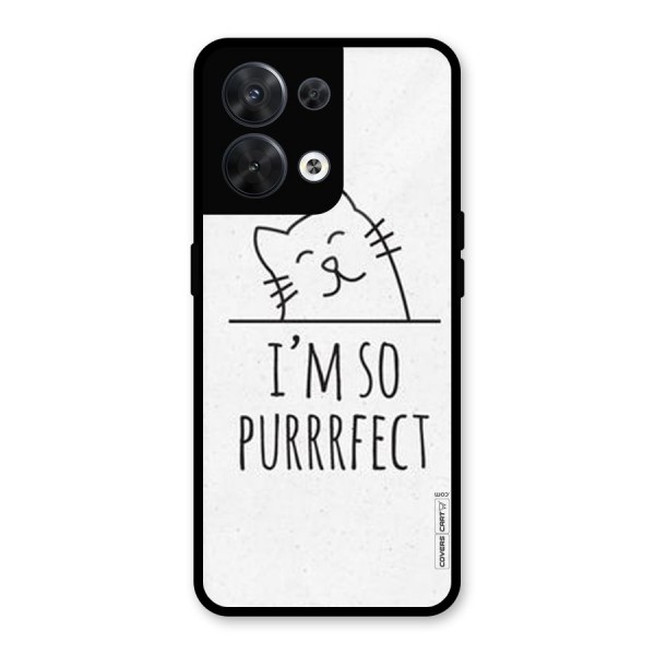 So Purrfect Glass Back Case for Oppo Reno8 5G