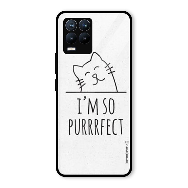 So Purrfect Glass Back Case for Realme 8 Pro