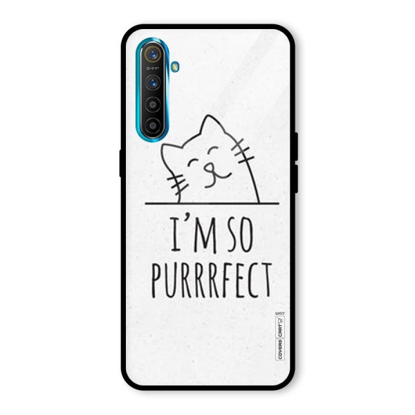 So Purrfect Glass Back Case for Realme XT