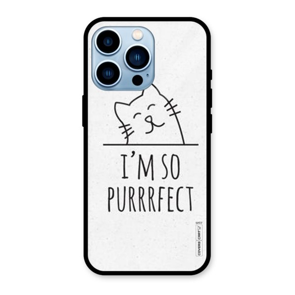 So Purrfect Glass Back Case for iPhone 13 Pro