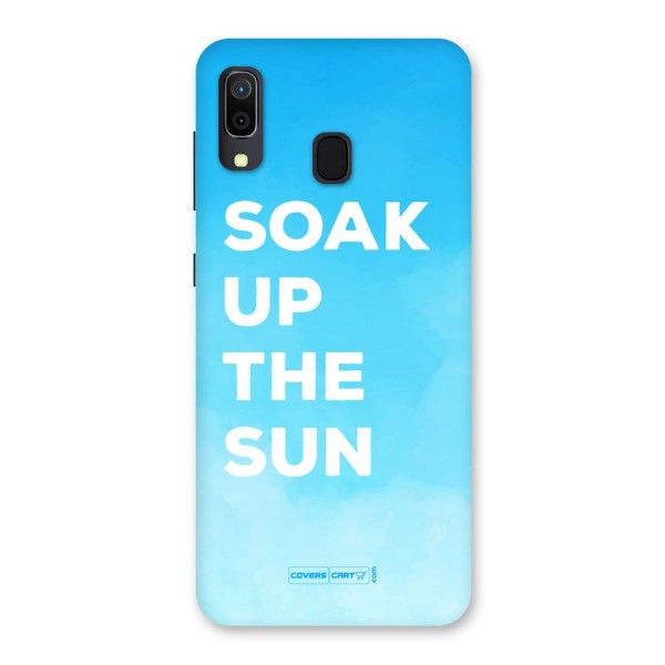 Soak Up The Sun Back Case for Galaxy A20