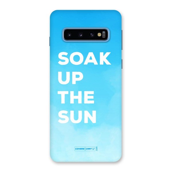 Soak Up The Sun Back Case for Galaxy S10