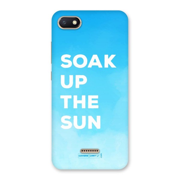 Soak Up The Sun Back Case for Redmi 6A