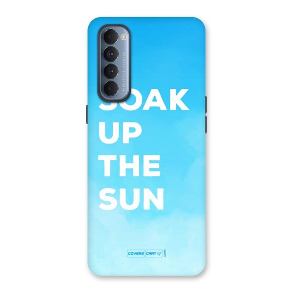 Soak Up The Sun Back Case for Reno4 Pro