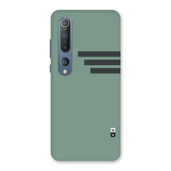 Solid Sports Stripe Back Case for Mi 10