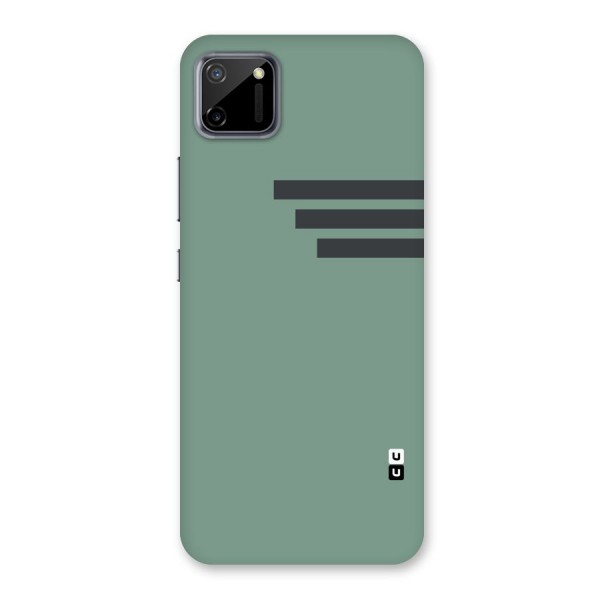 Solid Sports Stripe Back Case for Realme C11