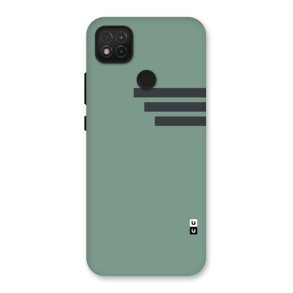 Solid Sports Stripe Back Case for Redmi 9C