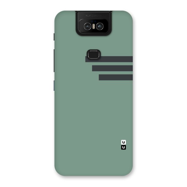 Solid Sports Stripe Back Case for Zenfone 6z