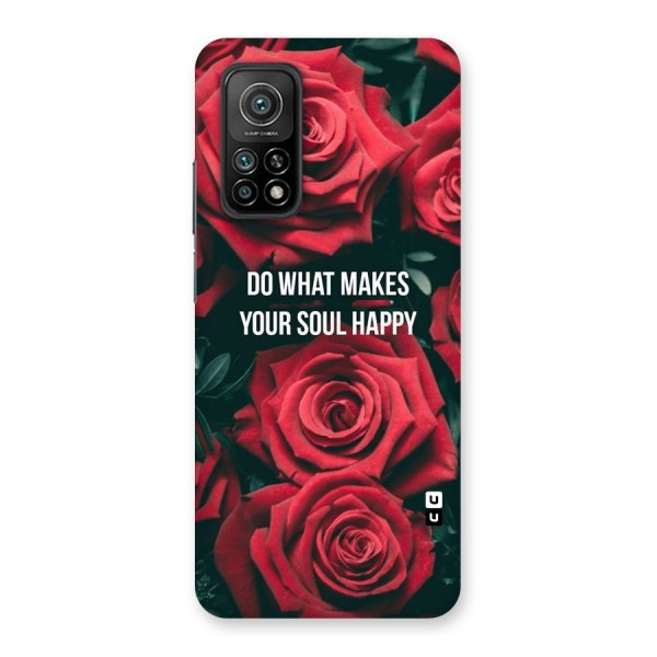 Soul Happy Back Case for Mi 10T Pro 5G