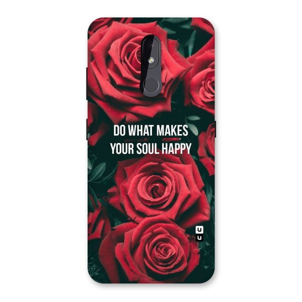 Soul Happy Back Case for Nokia 3.2