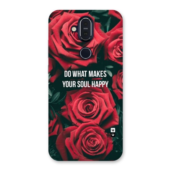 Soul Happy Back Case for Nokia 8.1