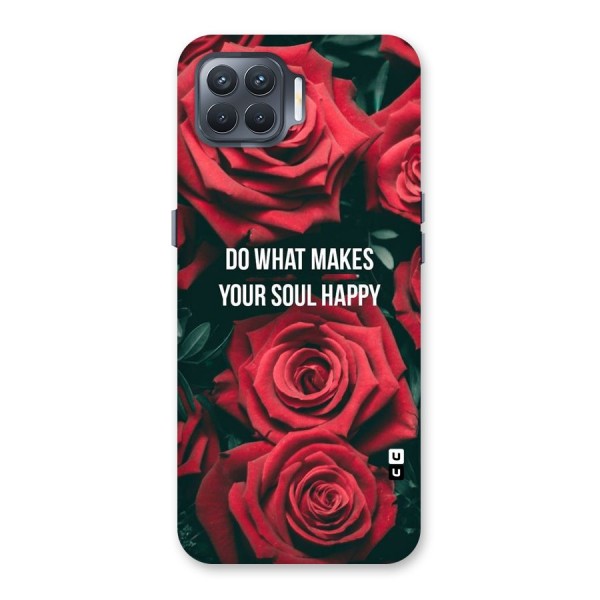 Soul Happy Back Case for Oppo F17 Pro