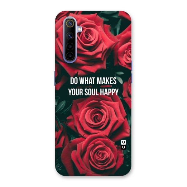 Soul Happy Back Case for Realme 6