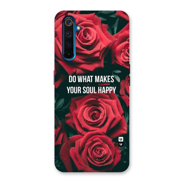 Soul Happy Back Case for Realme 6 Pro