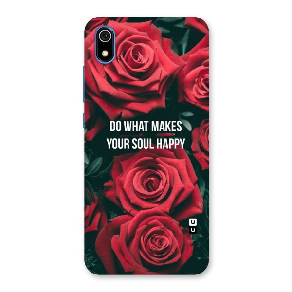 Soul Happy Back Case for Redmi 7A