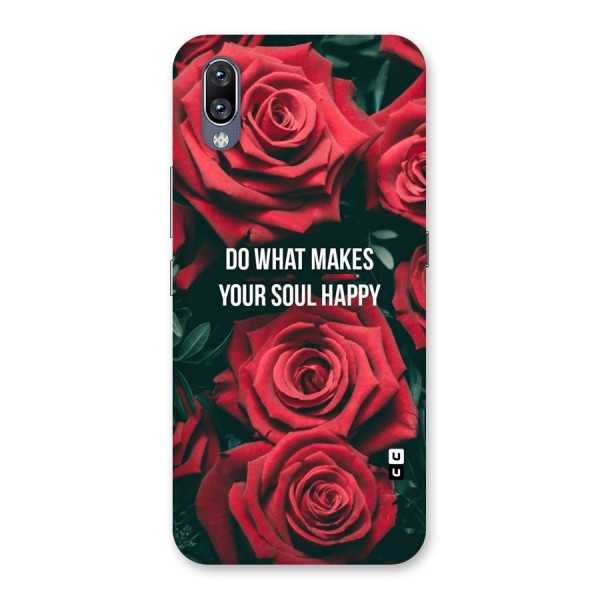 Soul Happy Back Case for Vivo NEX