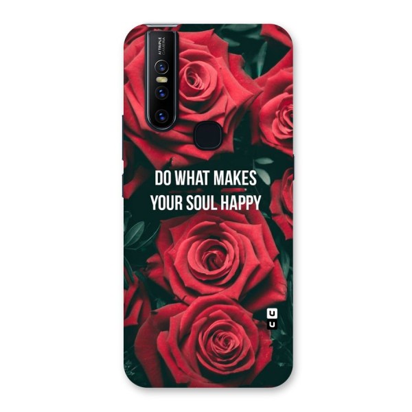 Soul Happy Back Case for Vivo V15