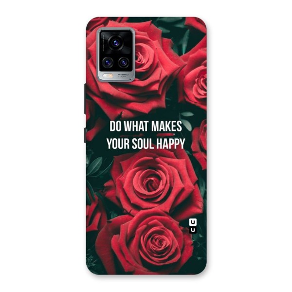 Soul Happy Back Case for Vivo V20 Pro