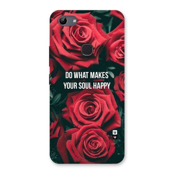 Soul Happy Back Case for Vivo Y81