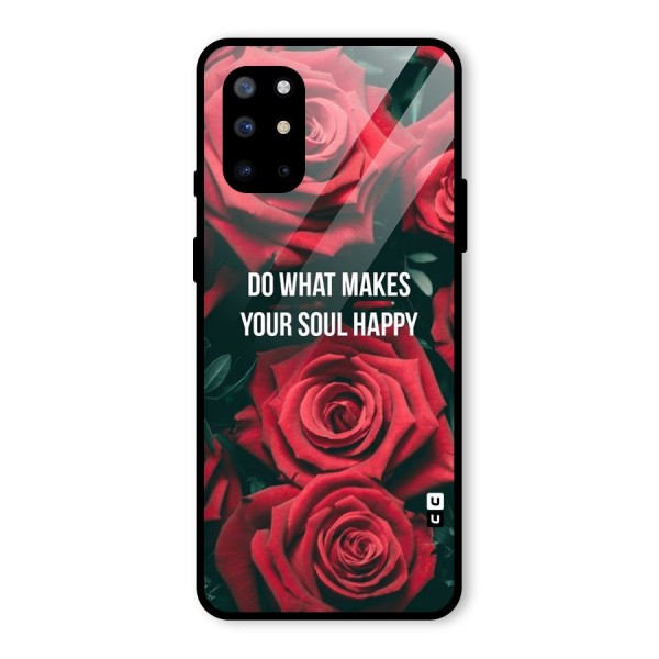 Soul Happy Glass Back Case for OnePlus 8T