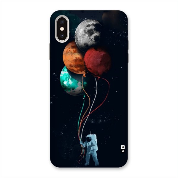 Space Balloons Back Case for iPhone XS Max