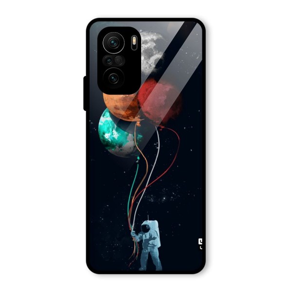 Space Balloons Glass Back Case for Mi 11x