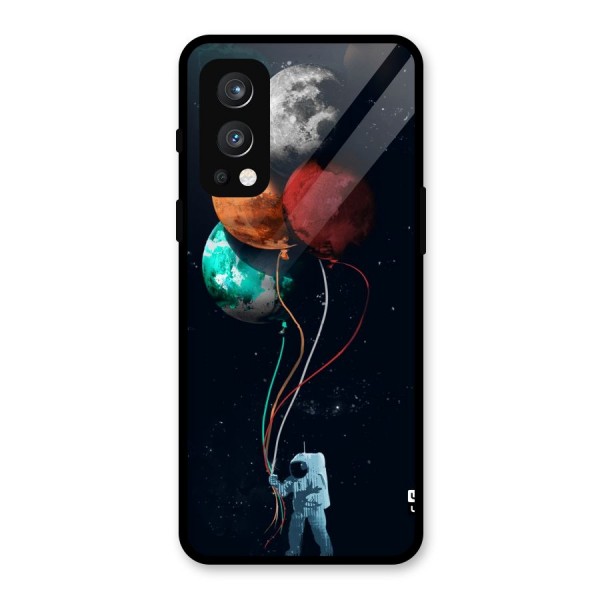 Space Balloons Glass Back Case for OnePlus Nord 2 5G