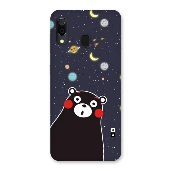 Space Bear Back Case for Galaxy A20