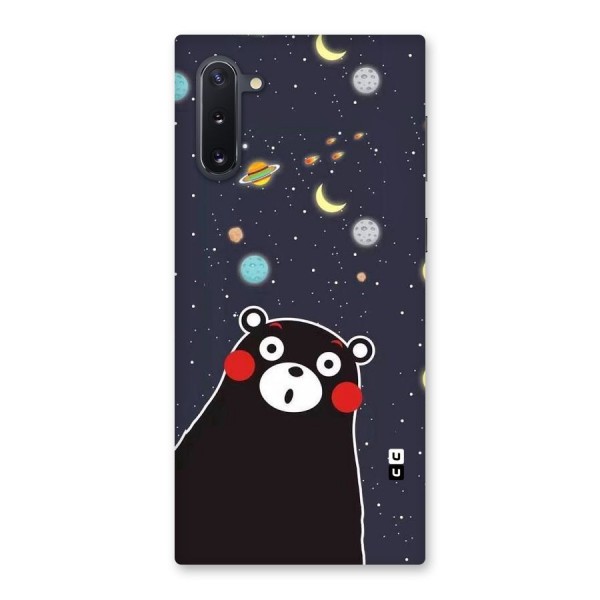 Space Bear Back Case for Galaxy Note 10