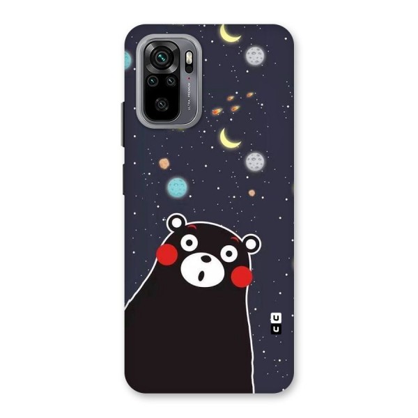 Space Bear Back Case for Redmi Note 10