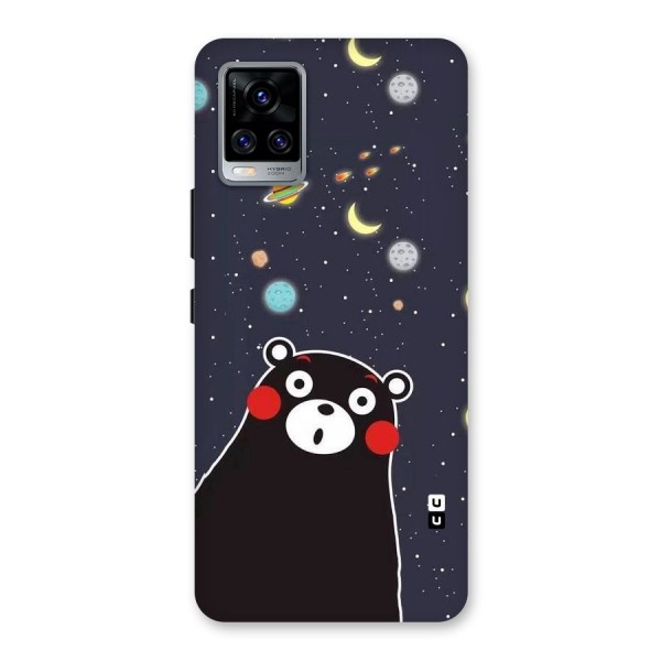 Space Bear Back Case for Vivo V20 Pro