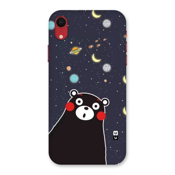 Space Bear Back Case for iPhone XR