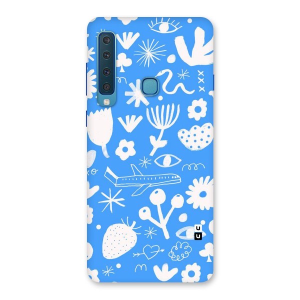 Space Blue Pattern Back Case for Galaxy A9 (2018)