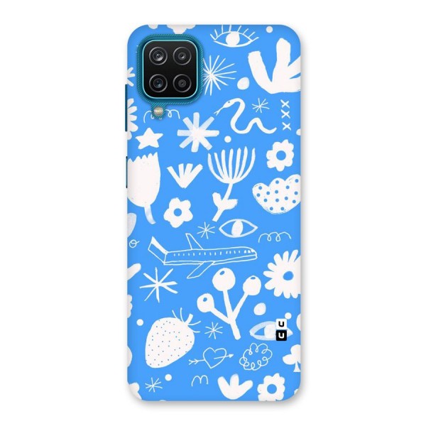 Space Blue Pattern Back Case for Galaxy F12