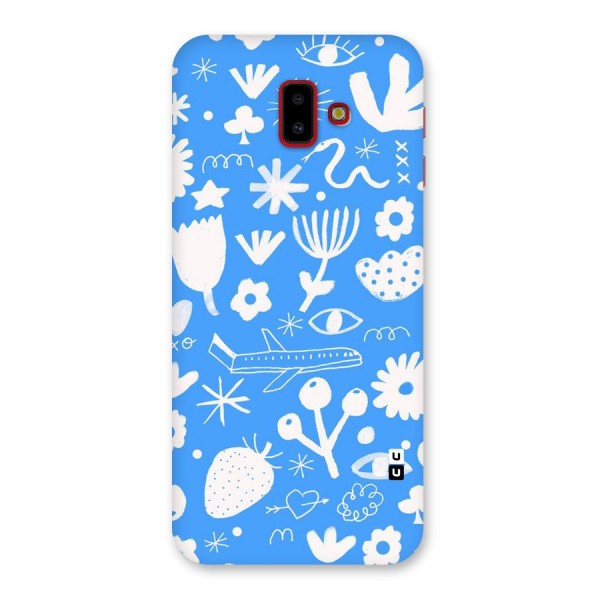 Space Blue Pattern Back Case for Galaxy J6 Plus