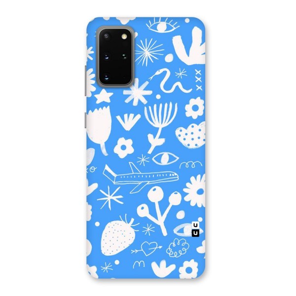 Space Blue Pattern Back Case for Galaxy S20 Plus