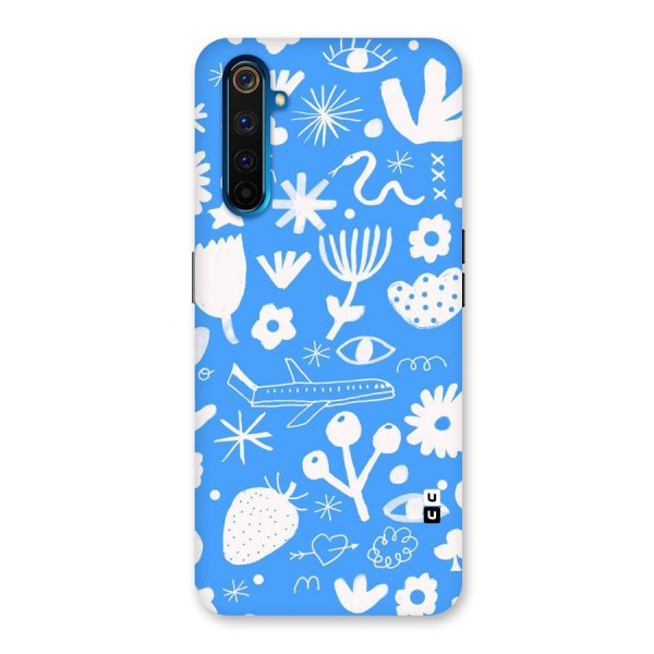 Space Blue Pattern Back Case for Realme 6 Pro