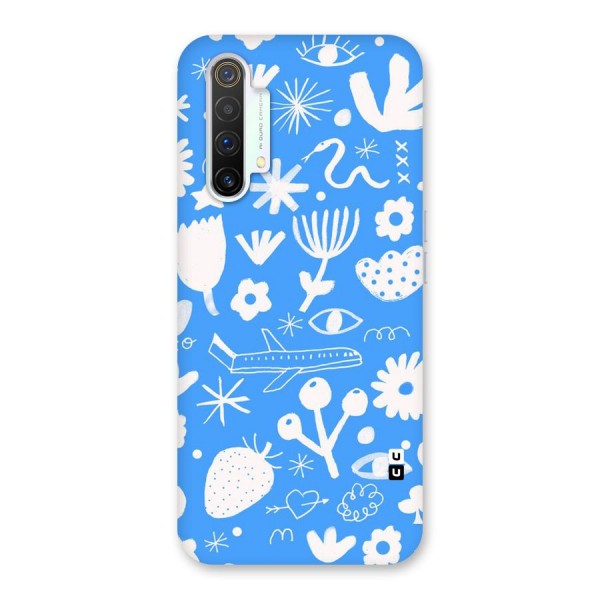 Space Blue Pattern Back Case for Realme X3