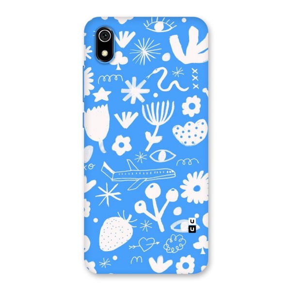 Space Blue Pattern Back Case for Redmi 7A