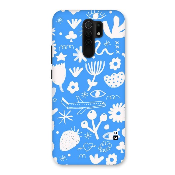 Space Blue Pattern Back Case for Redmi 9 Prime