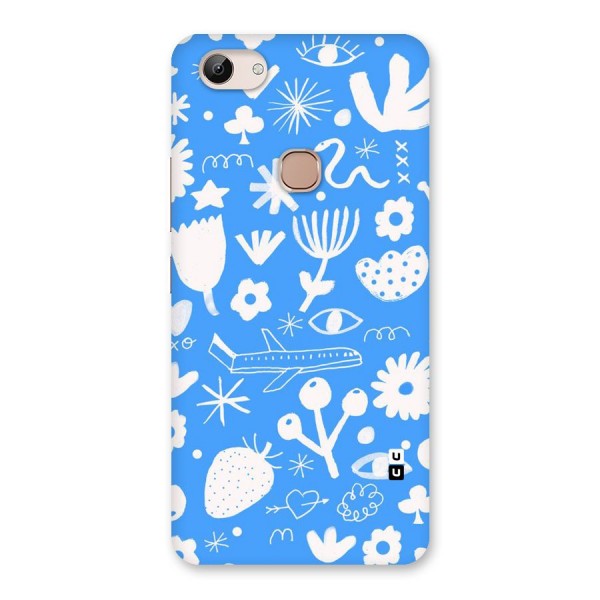 Space Blue Pattern Back Case for Vivo Y83