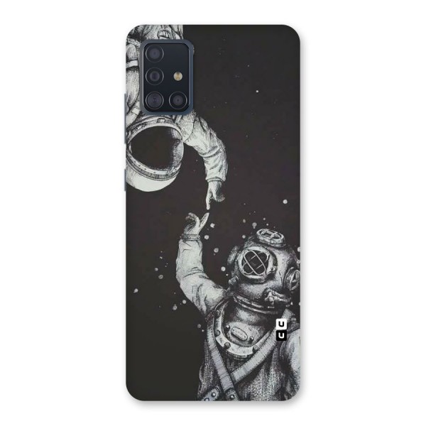 Space Meeting Back Case for Galaxy A51