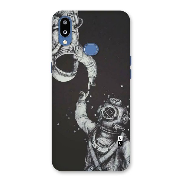 Space Meeting Back Case for Galaxy M01s