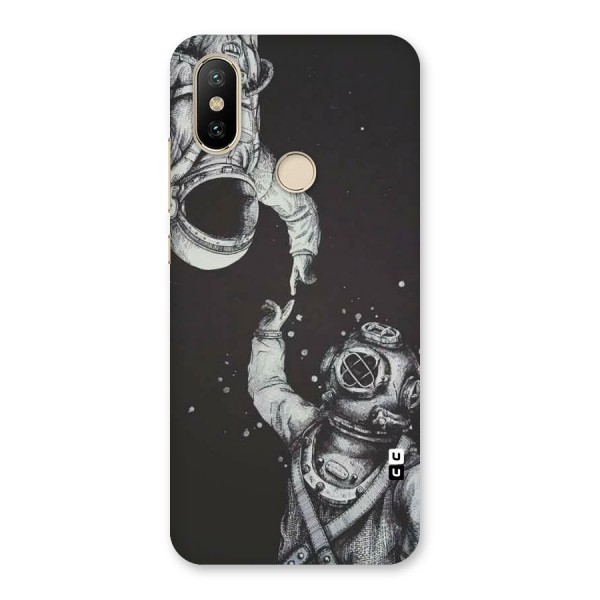 Space Meeting Back Case for Mi A2