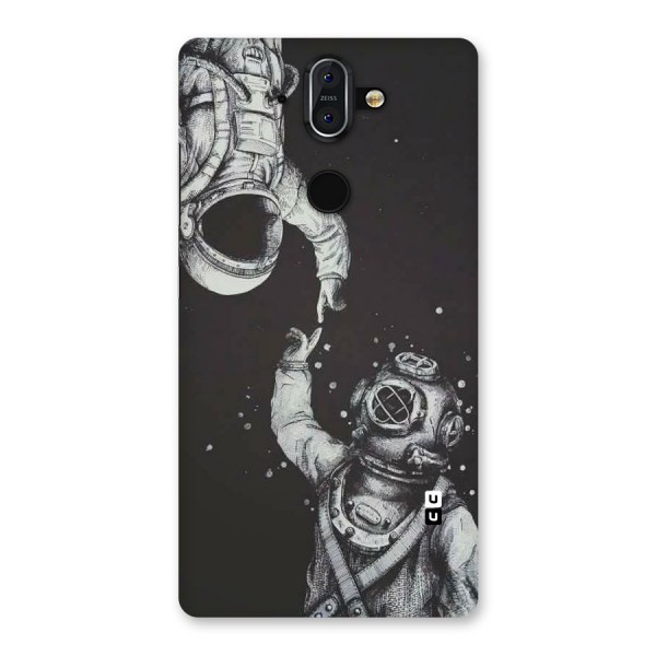 Space Meeting Back Case for Nokia 8 Sirocco