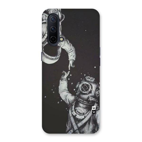 Space Meeting Back Case for OnePlus Nord CE 5G