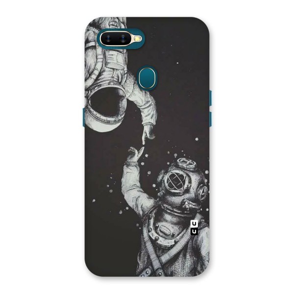 Space Meeting Back Case for Oppo A12